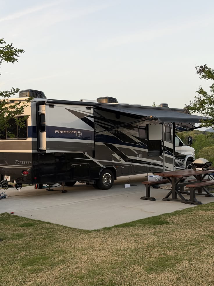 At the RV park